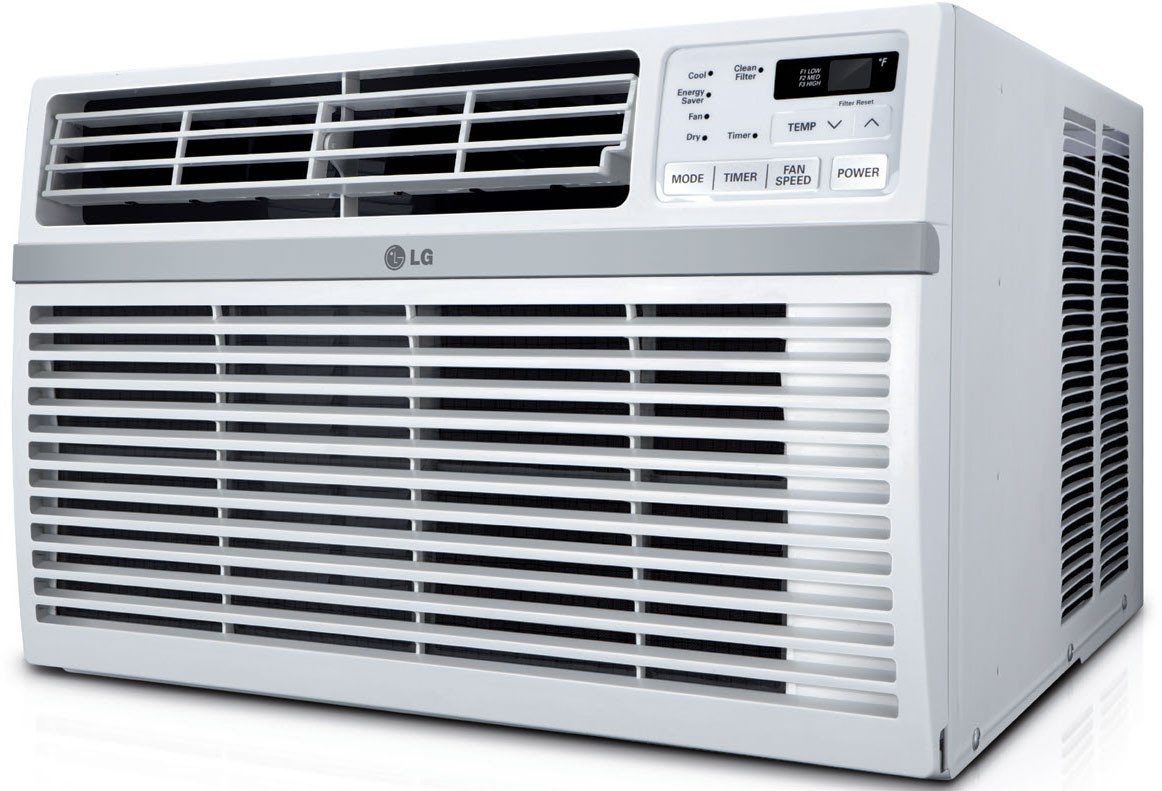 LG LW1516ER 15,000 BTU Room Air Conditioner with 11.9 EER, 3.3 Pts/Hr Dehumidification, 800 sq. ft. Cooling Area, Auto Restart, 24 Hr. Timer and Remote Control