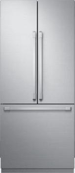 Dacor Contemporary DRF367500AP 36 Inch Built-In Panel Ready French Door Refrigerator with FreshZone™ Drawer, Dual Icemaker, 3DLighting™, SteelCool™ Interior, Internal Water Dispenser, Humidity Control Crispers, Door Open Alarm, Panel Ready, Sabbath Mode and ENERGY STAR®