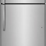 Frigidaire FFTR1821TS 30 Inch Top Freezer Refrigerator with 18 Cu. Ft. Capacity, Store-More™ Drawers, Store-More™ Gallon Shelf, Reversible Door, 1/2 Width Deli Drawer, Clear Dairy Bin, ADA Compliant and CSA Certified: Stainless Steel