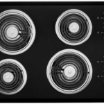 Whirlpool WCC31430AB 30 Inch Electric Cooktop with 4 Elements